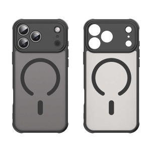 Husă iPhone 18 Pro Max - Techsuit - HaloFrost II MagSafe - Black - Img 5