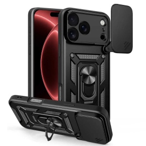 Husă iPhone 18 Pro Techsuit CamShield Series, Negru