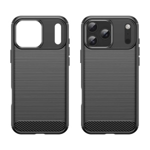 Husă iPhone 18 Pro - Techsuit Carbon Silicone - Black - Img 11