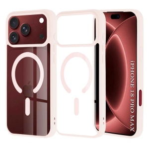Husă iPhone 18 Pro Techsuit MagSafe Pro, Nude Pink