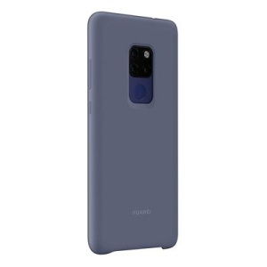 Husa originala Huawei Mate 20 -Huawei Silicone Case Soft Flexible Rubber-Light blue - Img 4