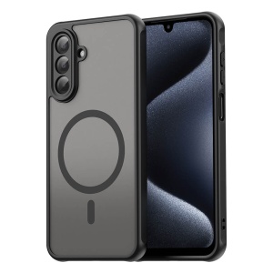 Husa Samsung Galaxy A17 HaloFrost Magsafe neagra