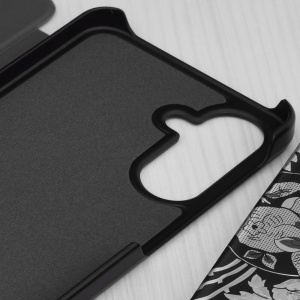 Husa Samsung Galaxy A18 Eco Leather View Case Neagră - Smart - Img 7