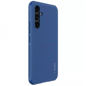 Husa Samsung Galaxy A54 -Nillkin Super Frosted Shield Case albastra - Img 5