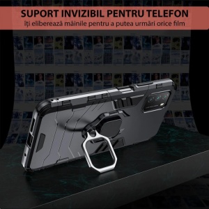Husa Samsung Galaxy A54 Silicone Shield Techsuit Neagra - Img 3