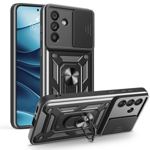 Husa Samsung Galaxy A56 CamShield Case Neagra Techsuit - Img 1