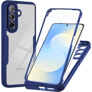 Husa Samsung Galaxy A57 5G ColorVerse 360 + Screen Protector margine albastra