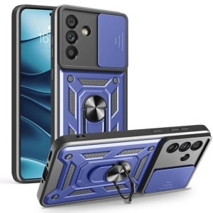 Husa Samsung Galaxy A57 CamShield Case Albastra Techsuit