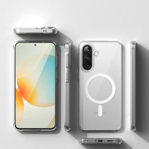 Husa Samsung Galaxy A57 Ringke Fusion Magnetic Magsafe Clear - Img 3
