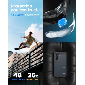Husa Samsung Galaxy A57 Spigen Tough Armor Mag Magsafe Metal Slate - Img 10