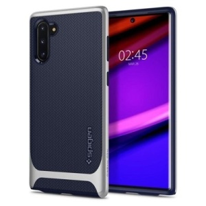 Husa Samsung Galaxy Note 10 -Spigen Neo Hybrid -Arctic Silver - Img 1