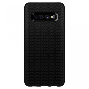 Husa Samsung Galaxy S10 Plus -Spigen Liquid Air- Negru mat - Img 6