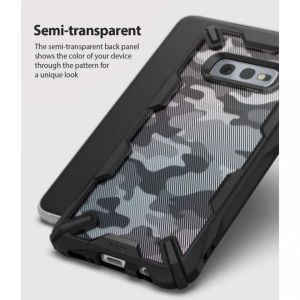 Husa Samsung Galaxy S10e - Ringke Fusion X- Camo Black - Img 6
