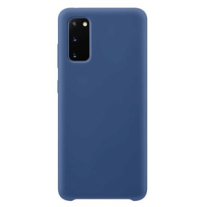 Husa Samsung Galaxy S20- Silicone Case -Albastra - Img 2