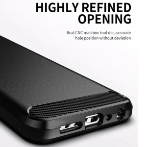 Husa Samsung Galaxy S21 FE-Carbon Series-Black - Img 6