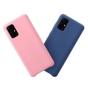 Husa Samsung Galaxy S21 Plus 5G - Silicone Case - roz - Img 3