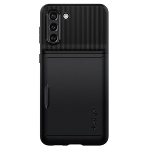 Husa Samsung Galaxy S21 Plus-Spigen Slim Armor CS Neagra - Img 5