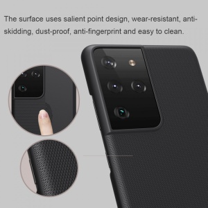 Husa Samsung Galaxy S21 Ultra -Nillkin Super Frosted Shield Case Albastra - Img 3