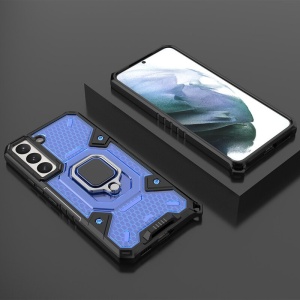 Husa Samsung Galaxy S22 - Honeycomb Armor- Albastra - Img 6