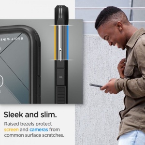 Husa Samsung Galaxy S22 -Spigen Tough Armor -Black - Img 6