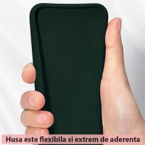 Husa Samsung Galaxy S23 Plus Soft Edge Silicone Verde inchis - Img 6