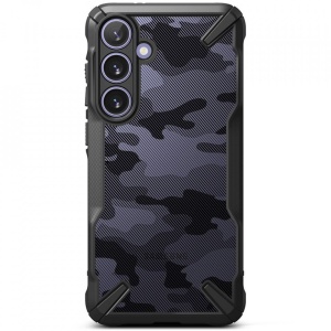 Husa Samsung Galaxy S24 Plus - Ringke Fusion X- Camo Black - Img 2