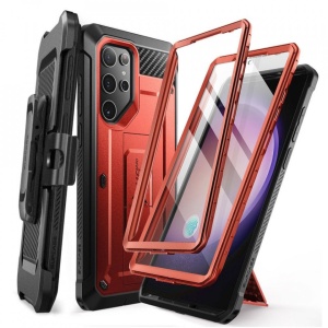 Husa Samsung Galaxy S24 Ultra Supcase Unicorn Beetle Pro Ruddy - set - Img 1