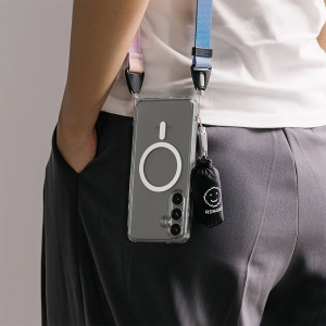 Husa Samsung Galaxy S25 Plus Ringke Fusion Magnetic Magsafe transparenta - Img 4