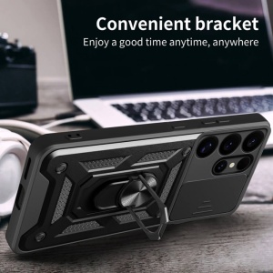 Husa Samsung Galaxy S25 Ultra CamShield Case Neagra Techsuit - Img 4