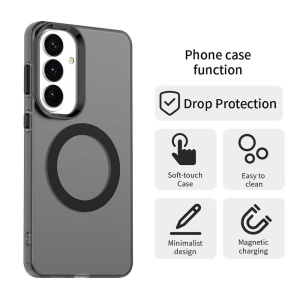 Husa Samsung Galaxy S26 CandyCase Magsafe neagra - Img 6