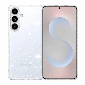Husa Samsung Galaxy S26 Plus SparkleSkin transparenta cu sclipici