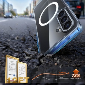 Husa Samsung Galaxy S26 Plus Torras Guardian Magnetic transparenta - Img 3