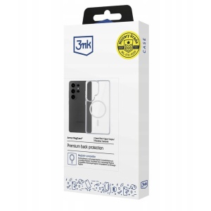 Husă Samsung Galaxy S26 Ultra 3mk Armor MagCase Transparentă – Protecție Slim Absorber125™ - Img 2