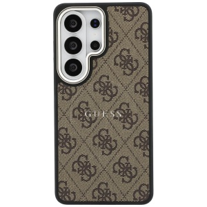 Husa Samsung Galaxy S26 Ultra Guess 4G Embossed Ring MagSafe Maro - Img 5
