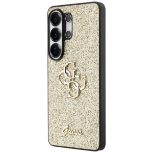 Husa Samsung Galaxy S26 Ultra Guess Fixed Glitter Big 4G Metal Logo aurie - Img 3
