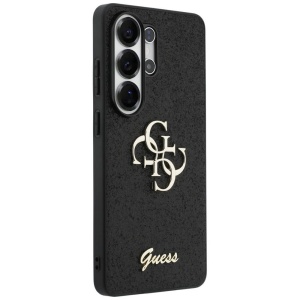 Husa Samsung Galaxy S26 Ultra Guess Fixed Glitter Big 4G Metal Logo neagra - Img 4