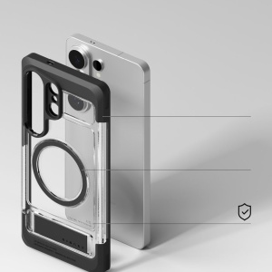 Husa Samsung Galaxy S26 Ultra Ringke UX Magnetic transparentă - Img 4