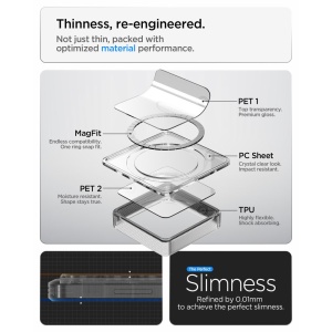 Husa Samsung Galaxy S26 Ultra Spigen Ultra Hybrid MagSafe Zero One Neagra - Img 9