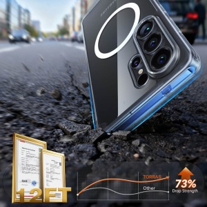 Husa Samsung Galaxy S26 Ultra Torras Guardian Magnetic transparenta - Img 3