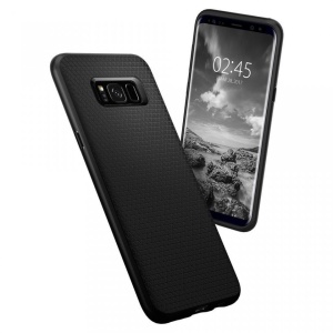 Husa Samsung Galaxy S8 -Spigen Liquid Air- Negru mat - Img 6