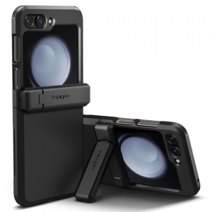 Husa Samsung Galaxy Z Flip 5 Spigen Tough Armor PRO Neagra - Img 1