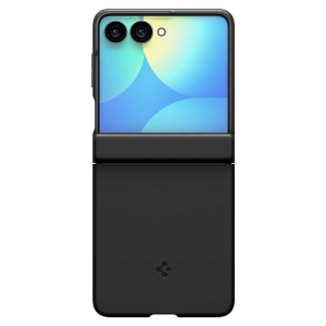 Incarcare wireless pe Samsung Galaxy Z Flip8 cu husa Spigen MagFit