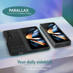 Husa Samsung Galaxy Z Fold 5 Caseology Parallax Neagra by Spigen - Img 4