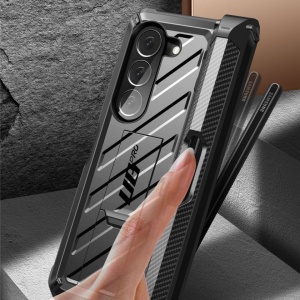 Husa Samsung Galaxy Z Fold 5 Supcase Unicorn Beetle Pro Neagra - Img 6