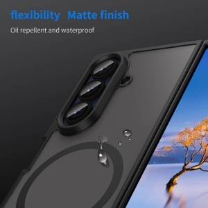 Husa Samsung Galaxy Z Fold 7 HaloFrost Magsafe neagra - Img 6