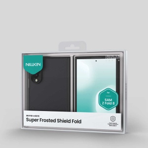 Husă Samsung Galaxy Z Fold 8 - Nillkin - Super Frosted Shield Fold Magnetic - Black - Img 5