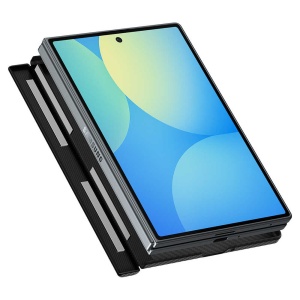 Husă Samsung Galaxy Z Fold 8 - Spigen - Air Skin Aramid MagSafe - Black - Img 2