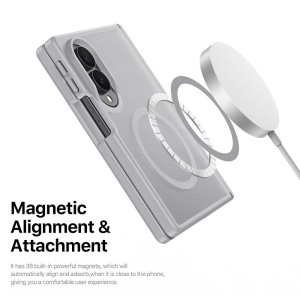 Husă Samsung Galaxy Z Fold8 - Dux Ducis - Yind MagSafe Series - Dark Blue - Img 5