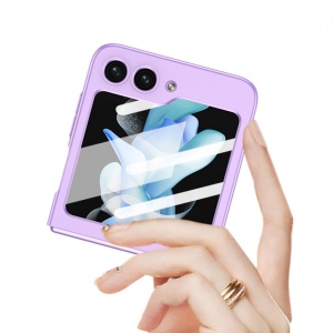 Husa Samsung Z Flip 5 -GKK 360 Argintie - Img 4