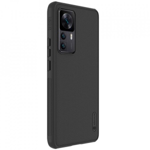 Husa Xiaomi 12T/12T Pro -Nillkin Super Frosted Shield Case Neagra - Img 5